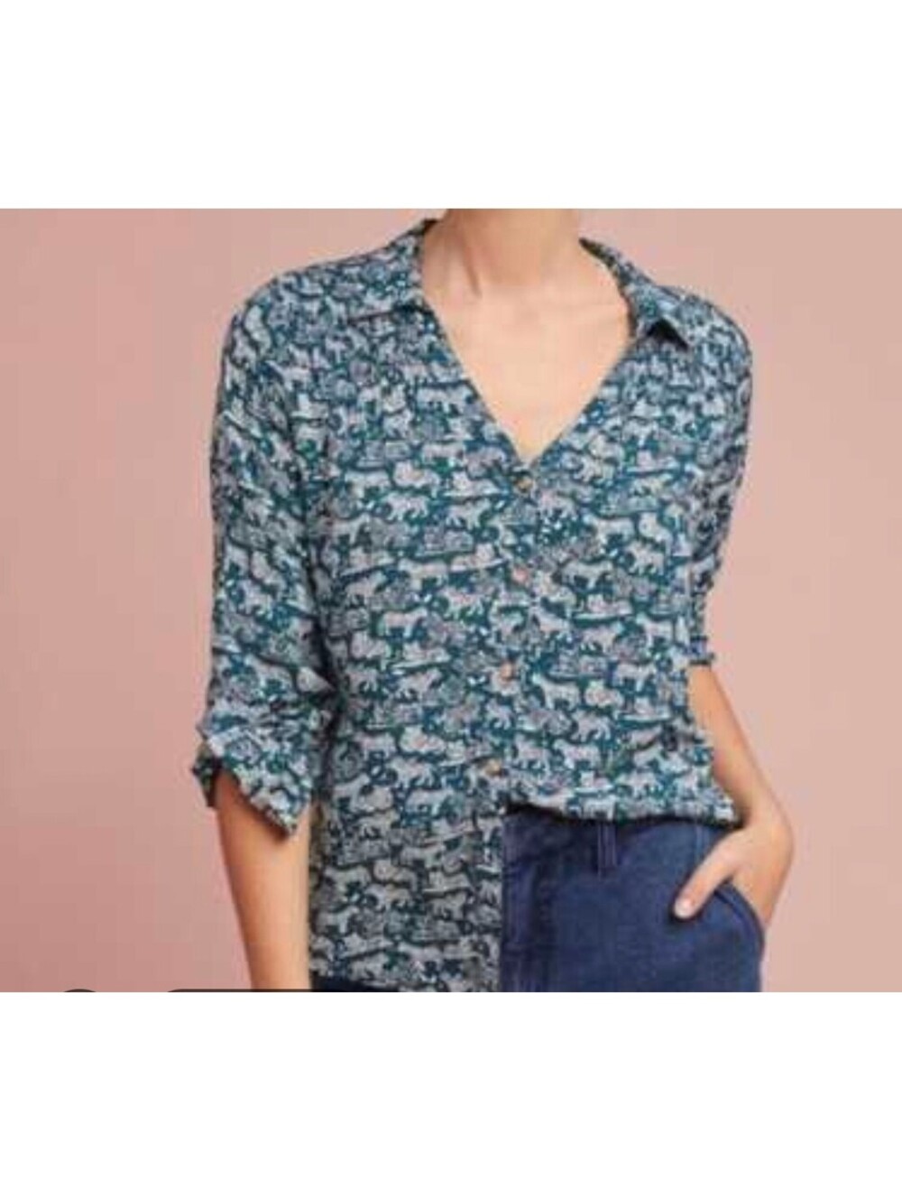 Anthropologie Womens Blouse, Size 12 NWT